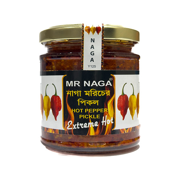 Mr Naga Hot Pepper Pickle - EXTREME HOT - 190g